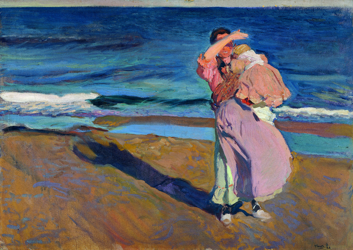 Joaquín Sorolla y Bastida (1863-1921) Pescadora con su hijo (1908) Oil on canvas. Museo Sorolla, Madrid.