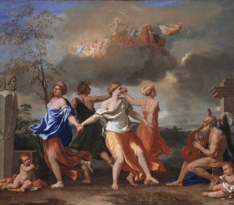 Nicolas Poussin (1594 -1665) The Dance to the Music of Time (c. 1634-1636) Wallace Collection, London.